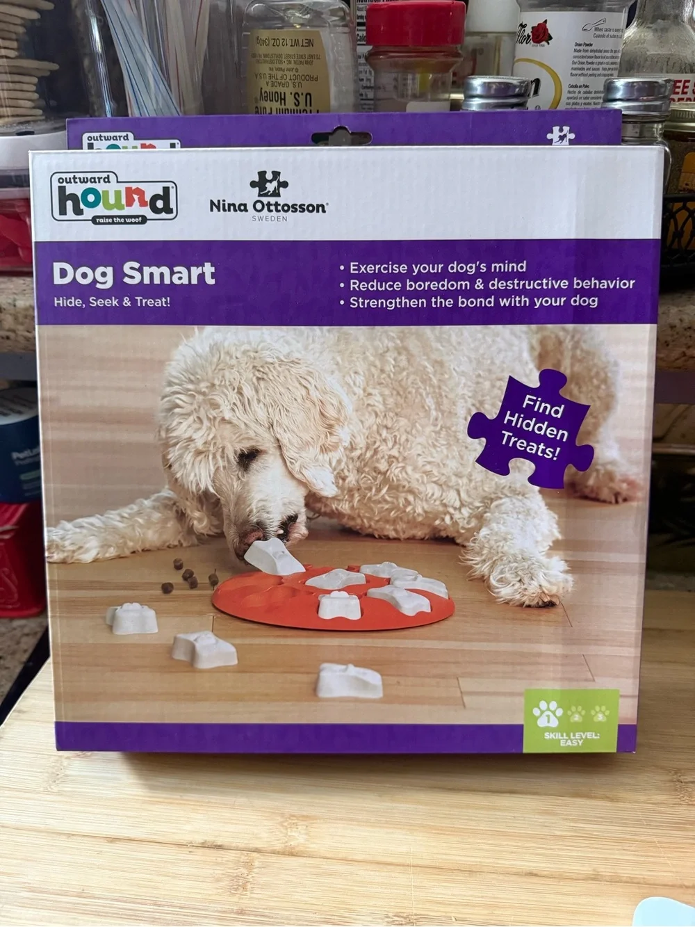 Outward Hound Nina Ottosson Dog Smart Puzzle Interactive Slow Feeder